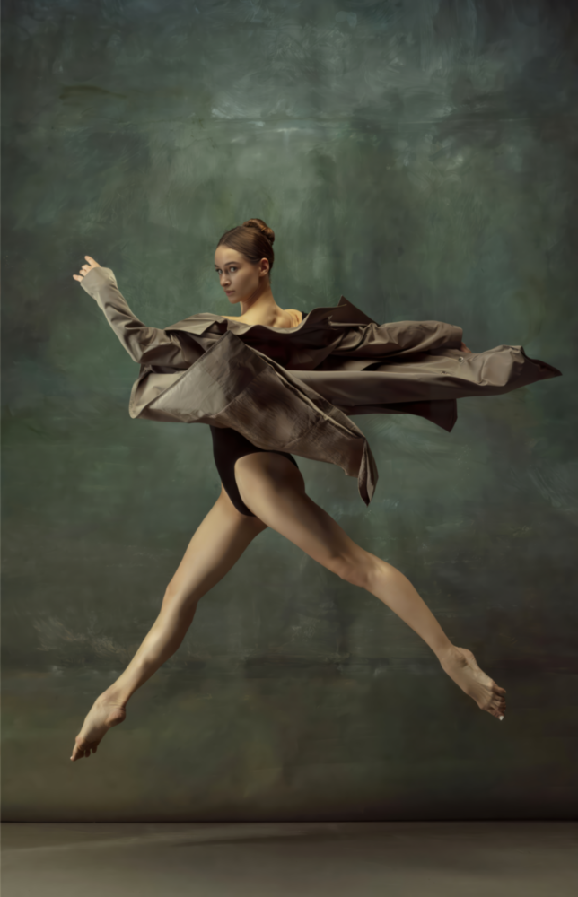 Ballerina Glass Wall Art