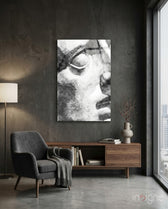 Shocked Glass Wall Art - Lifestyle preview in a designer interior