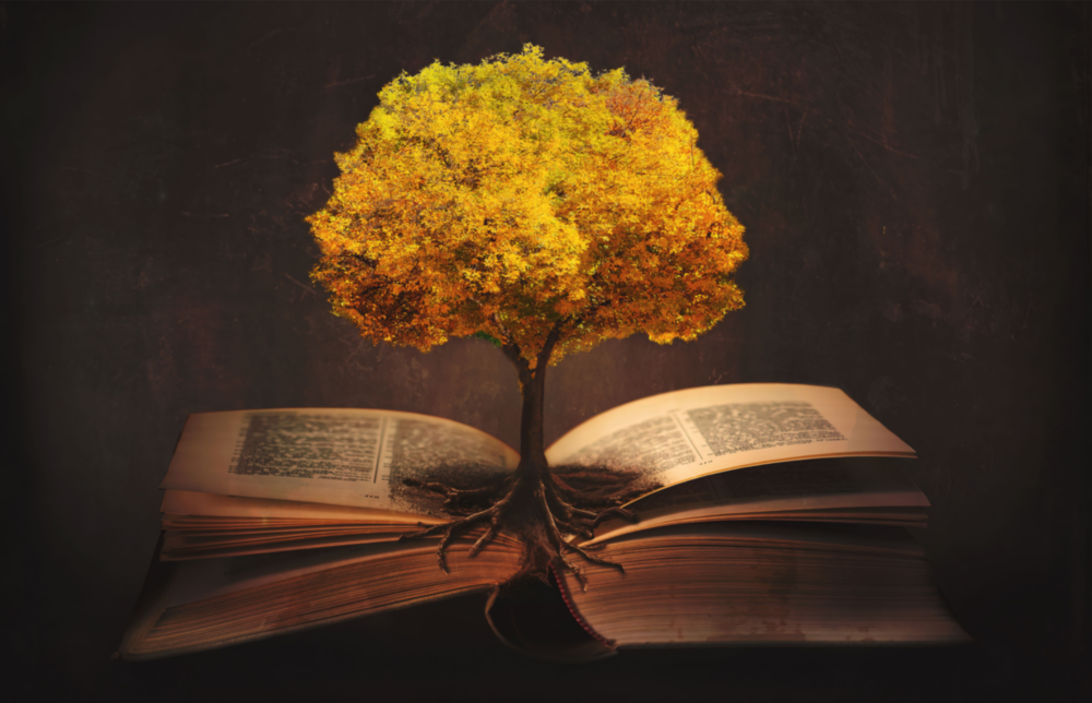 Tree in My Mind Glass Wall Art