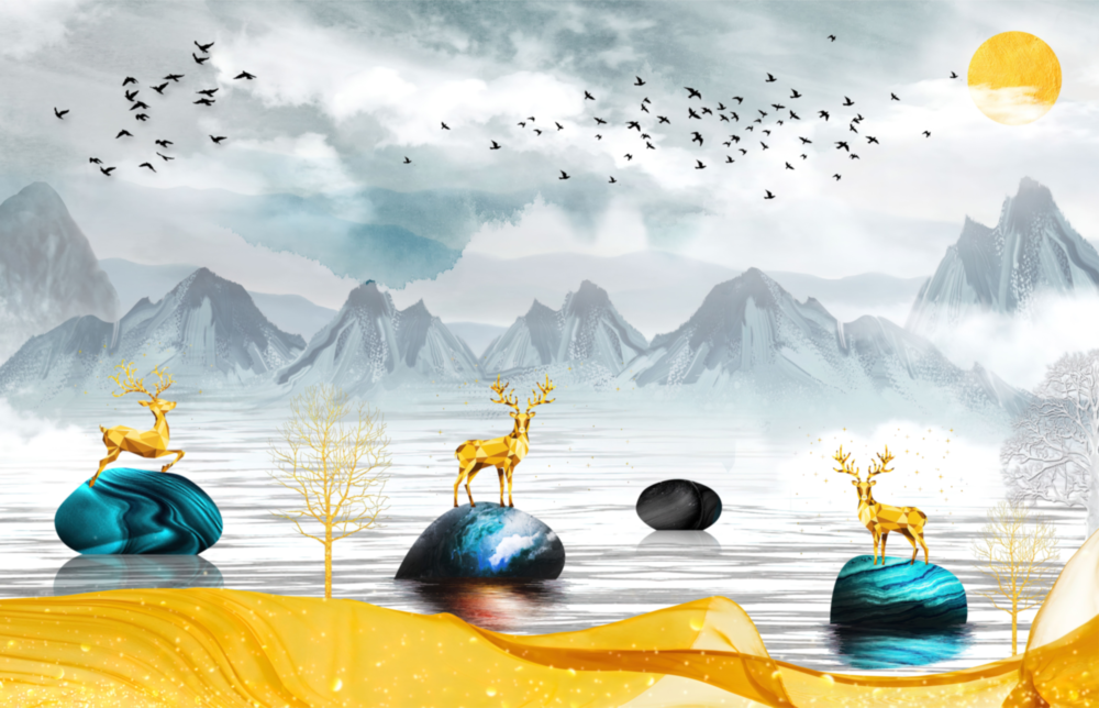 Lake of a Dream Glass Wall Art