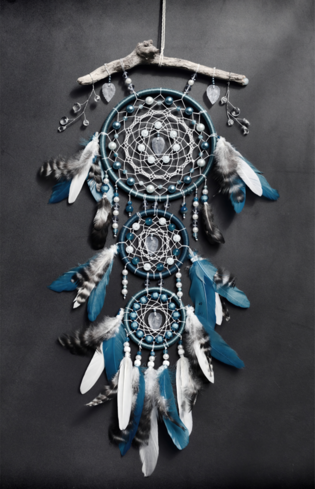 Dreamcatcher Glass Wall Art