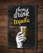 Tequila Glass Wall Art - Lifestyle preview in a designer interior