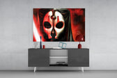 Darth Nihilus panel catching directional light to reveal its menacing gravity