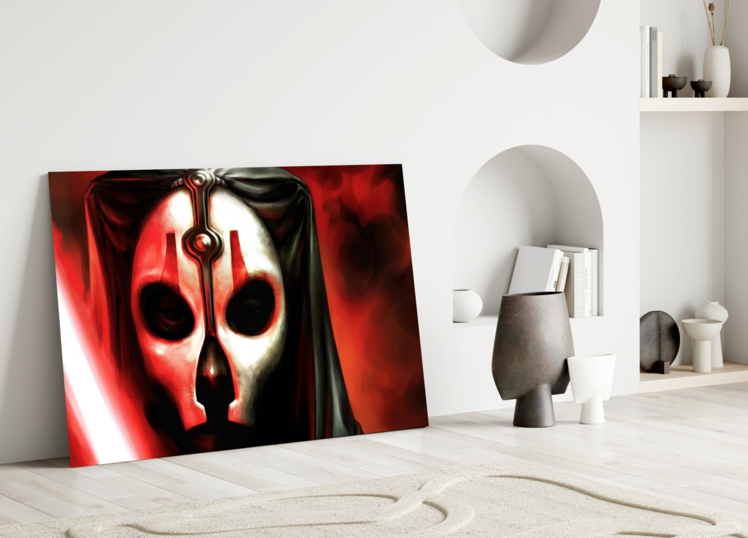 Darth Nihilus Glass Wall Art.