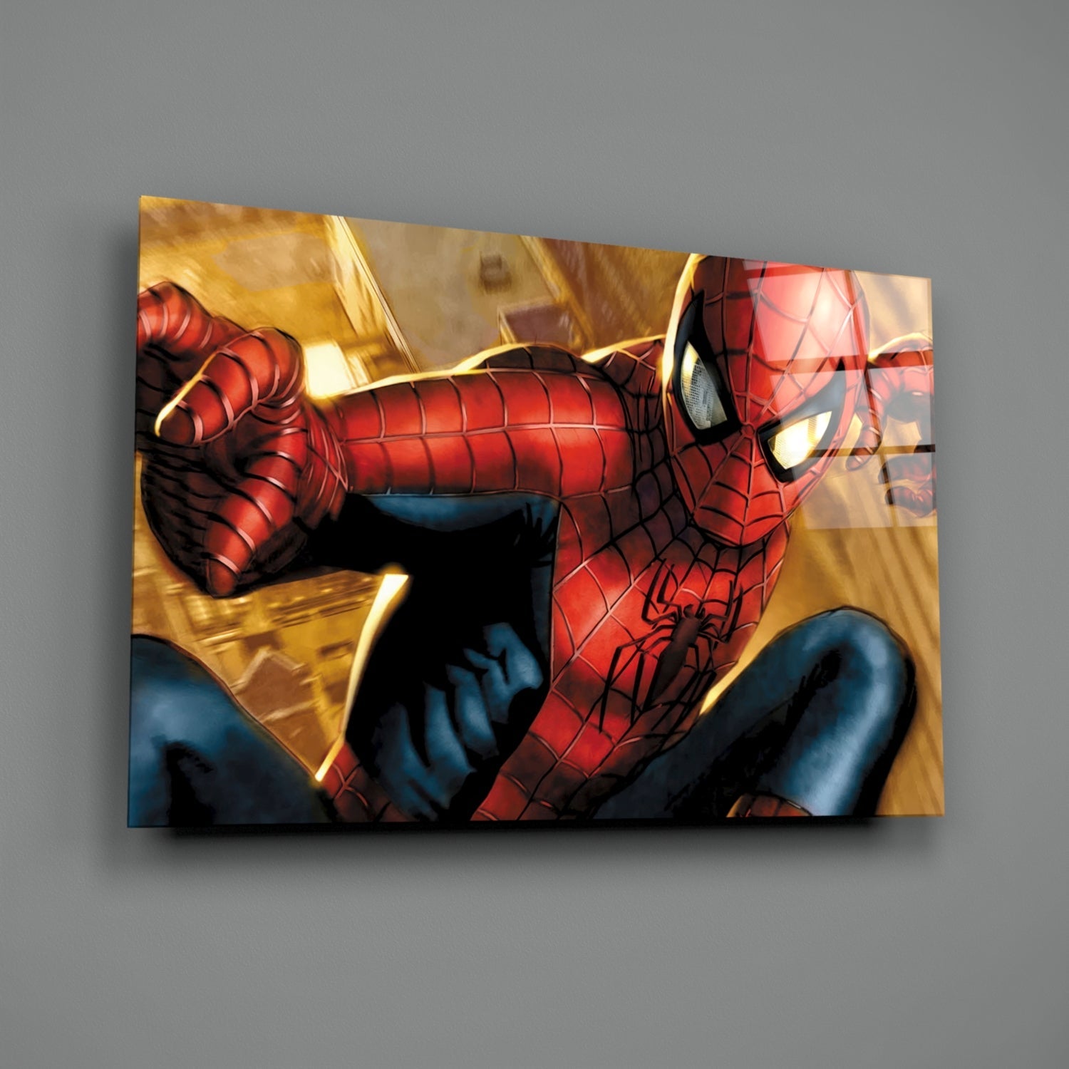 Spider Glass Wall Art.