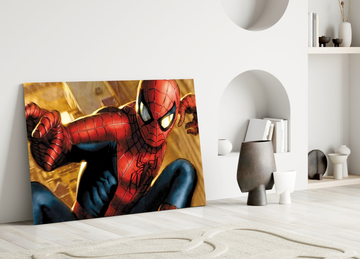 Spider Glass Wall Art.