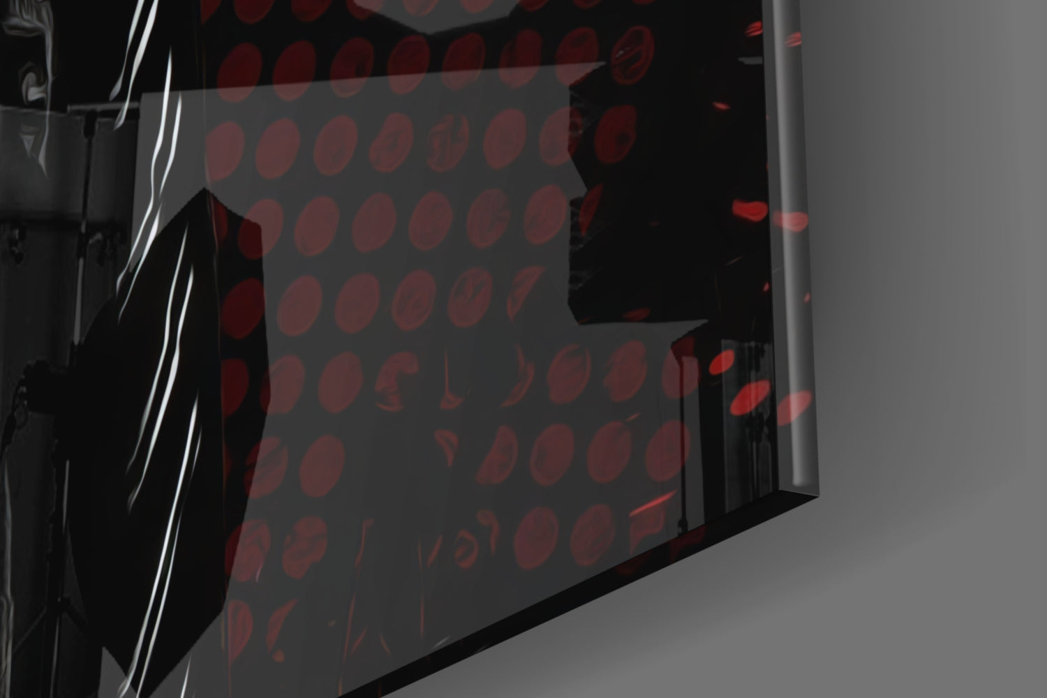 Superman Glass Wall Art.