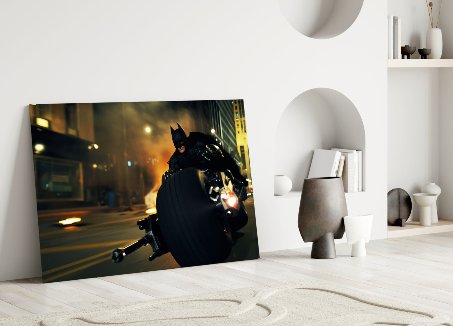 Batman Glass Wall Art.