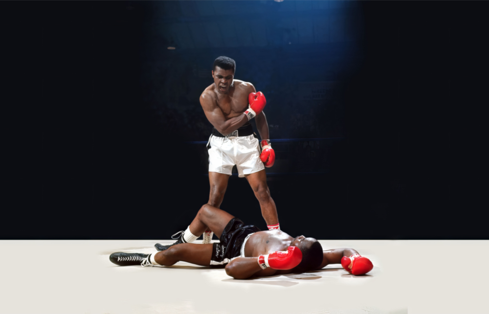 Muhammad Ali Glass Wall Art