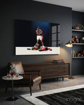 Knockout Boxer Glass Wall Art