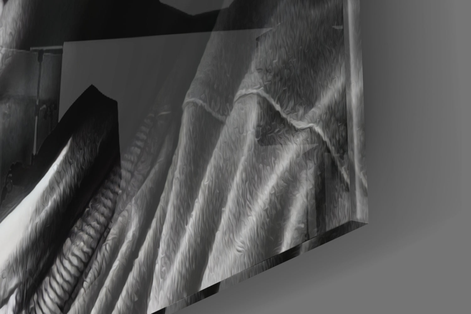 Tupac Shakur Glass Wall Art.