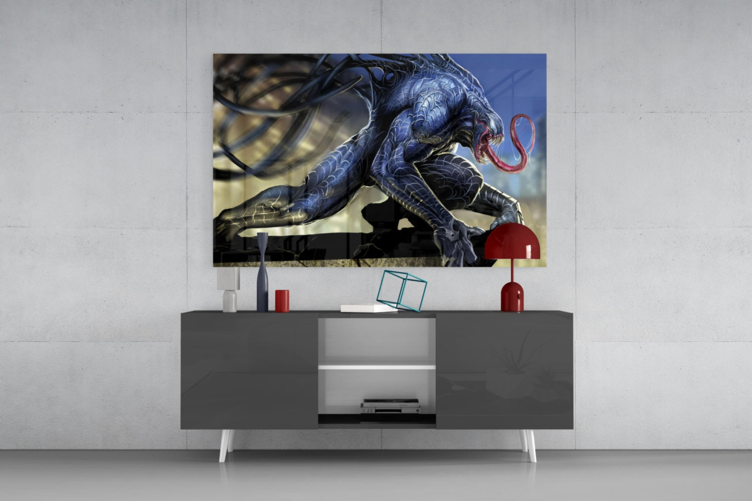 Venom Glass Wall Art.
