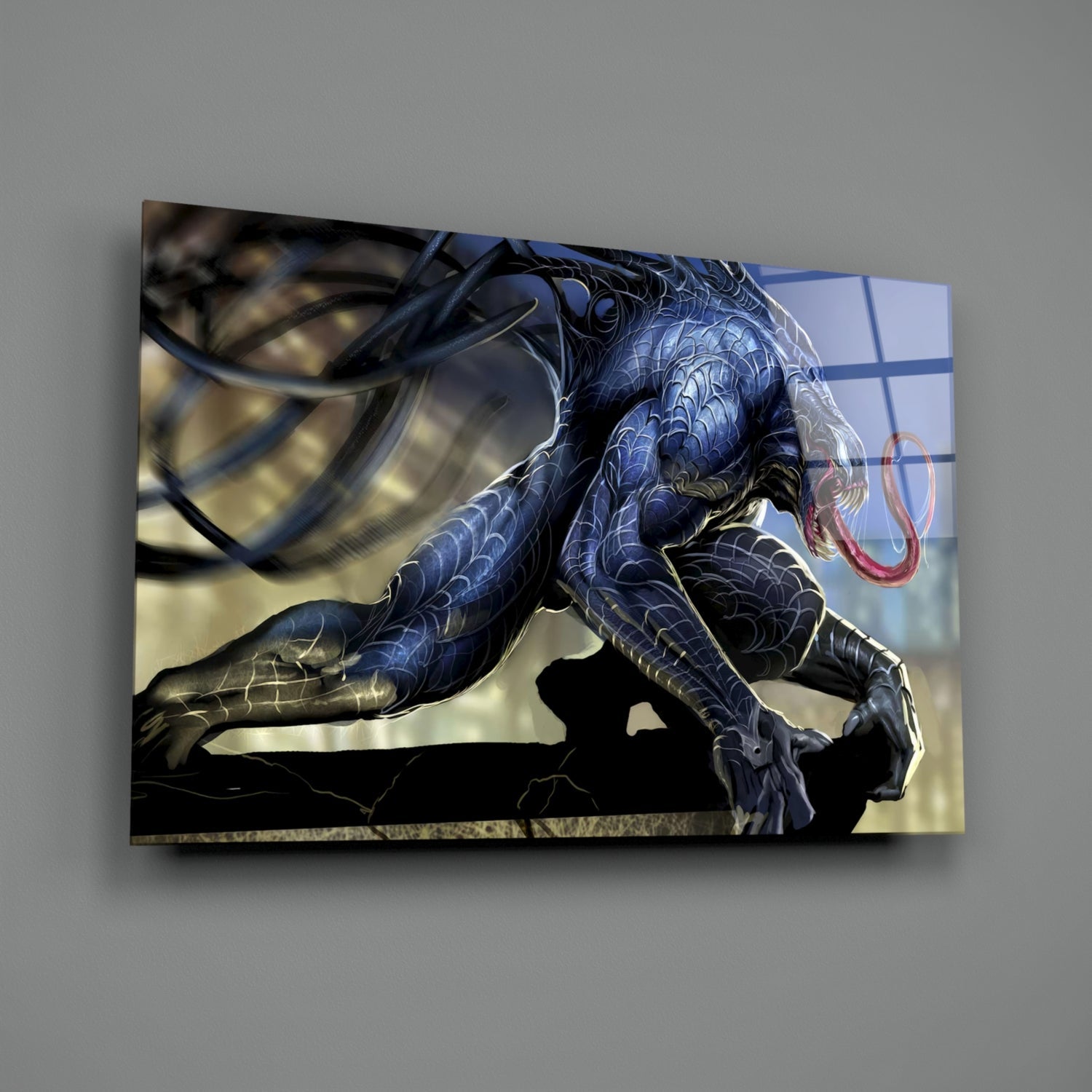 Venom Glass Wall Art.