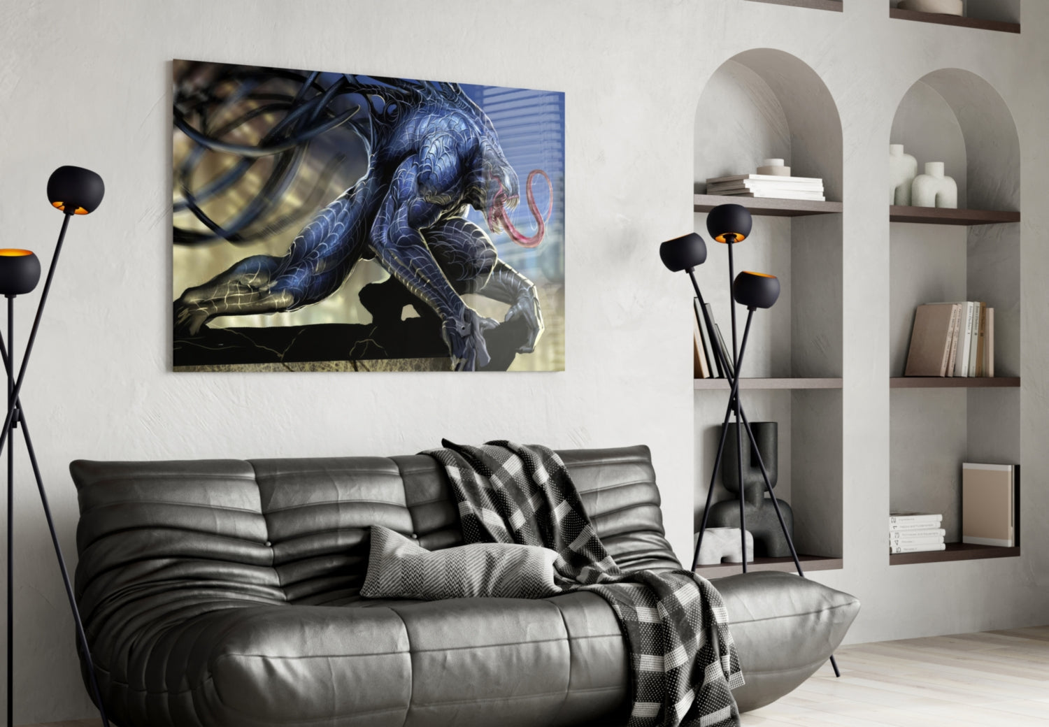 Venom Glass Wall Art.