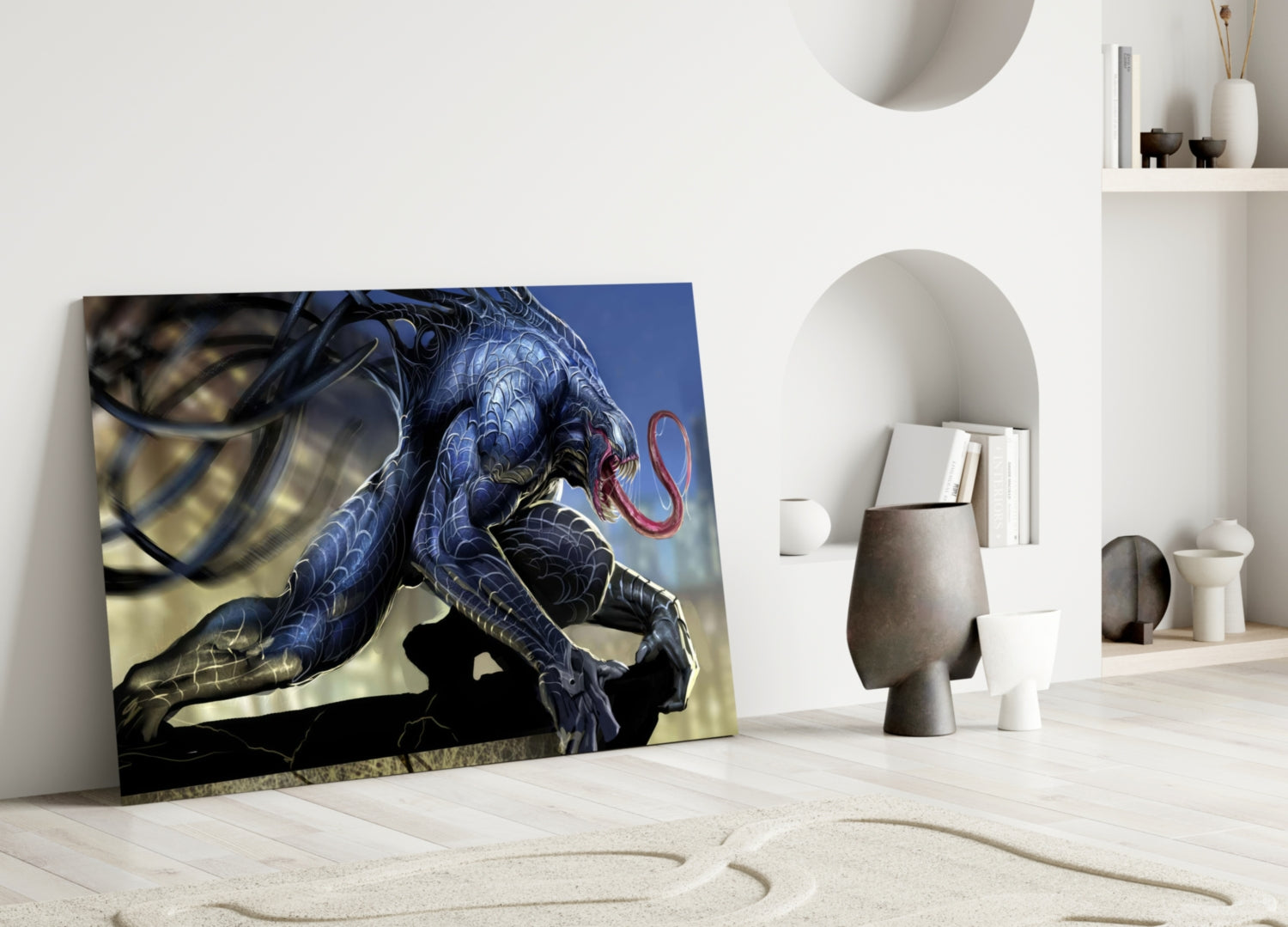 Venom Glass Wall Art.