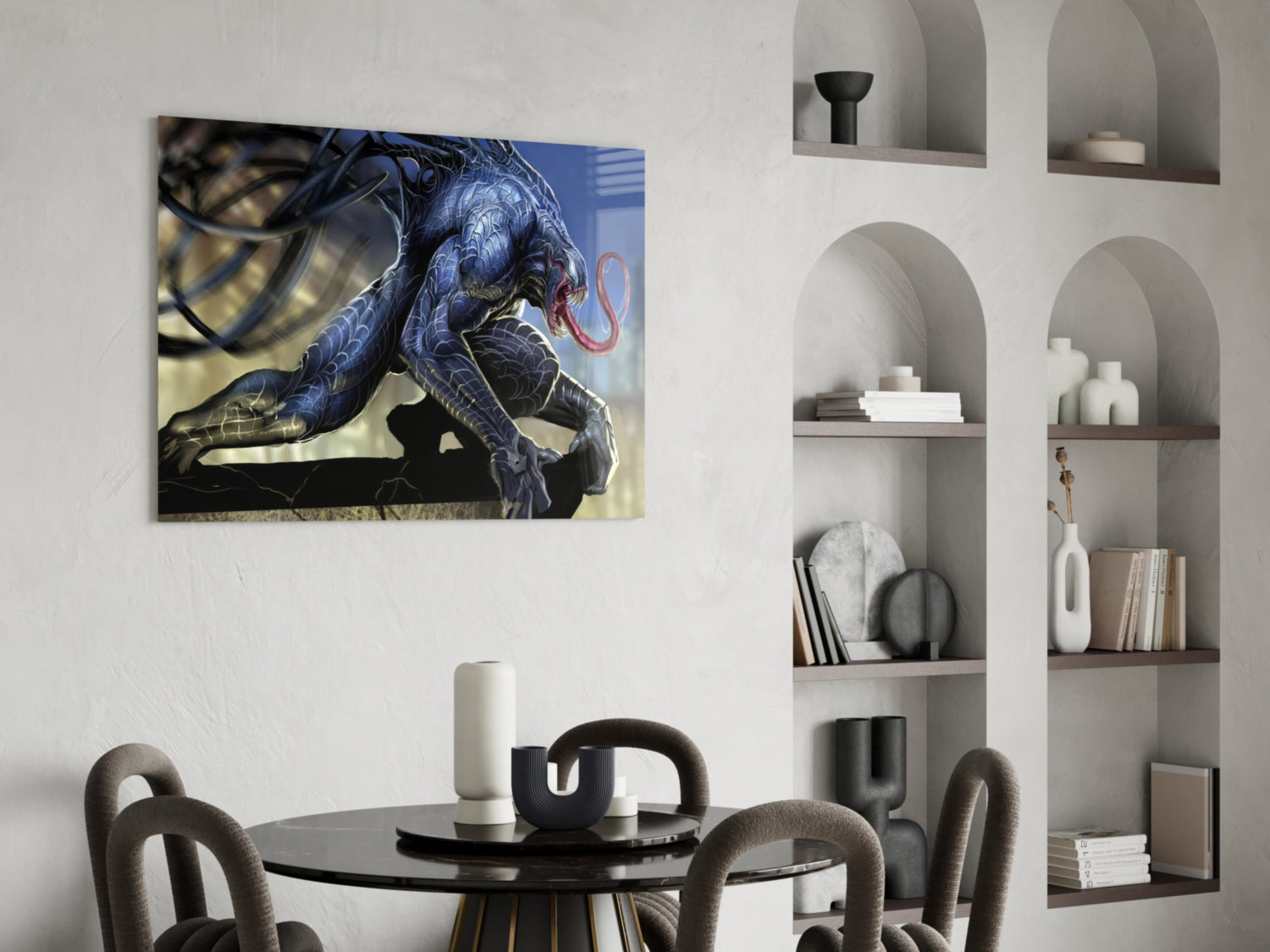 Venom Glass Wall Art.
