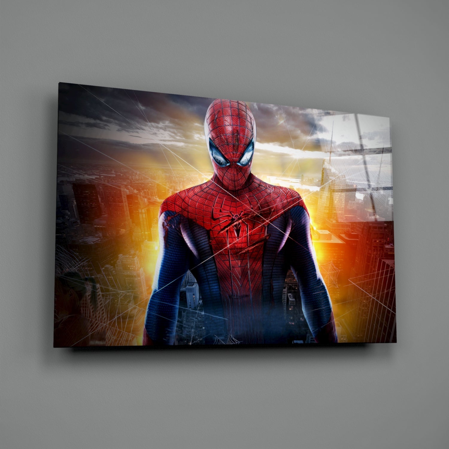Spider Glass Wall Art.