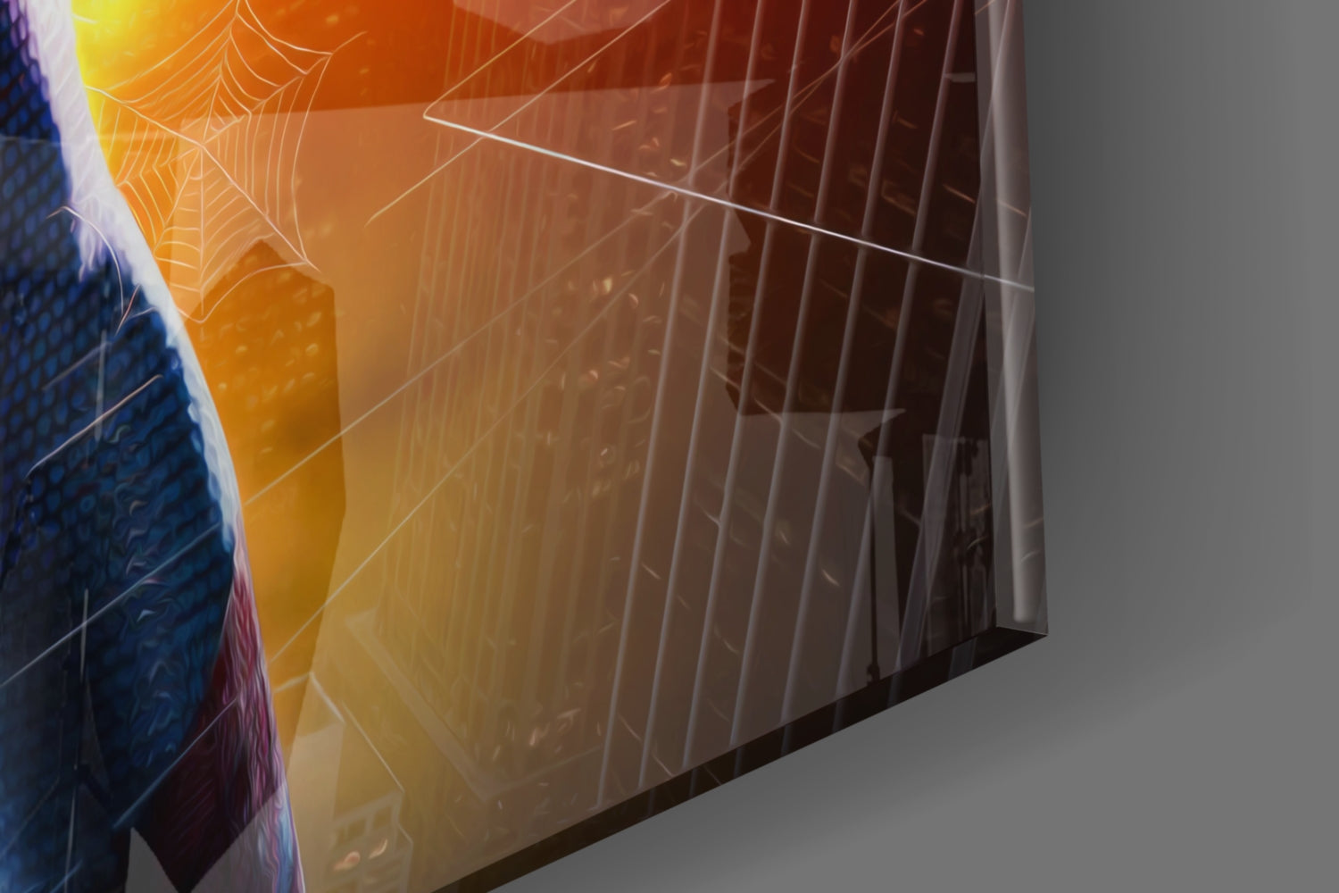 Spider Glass Wall Art.