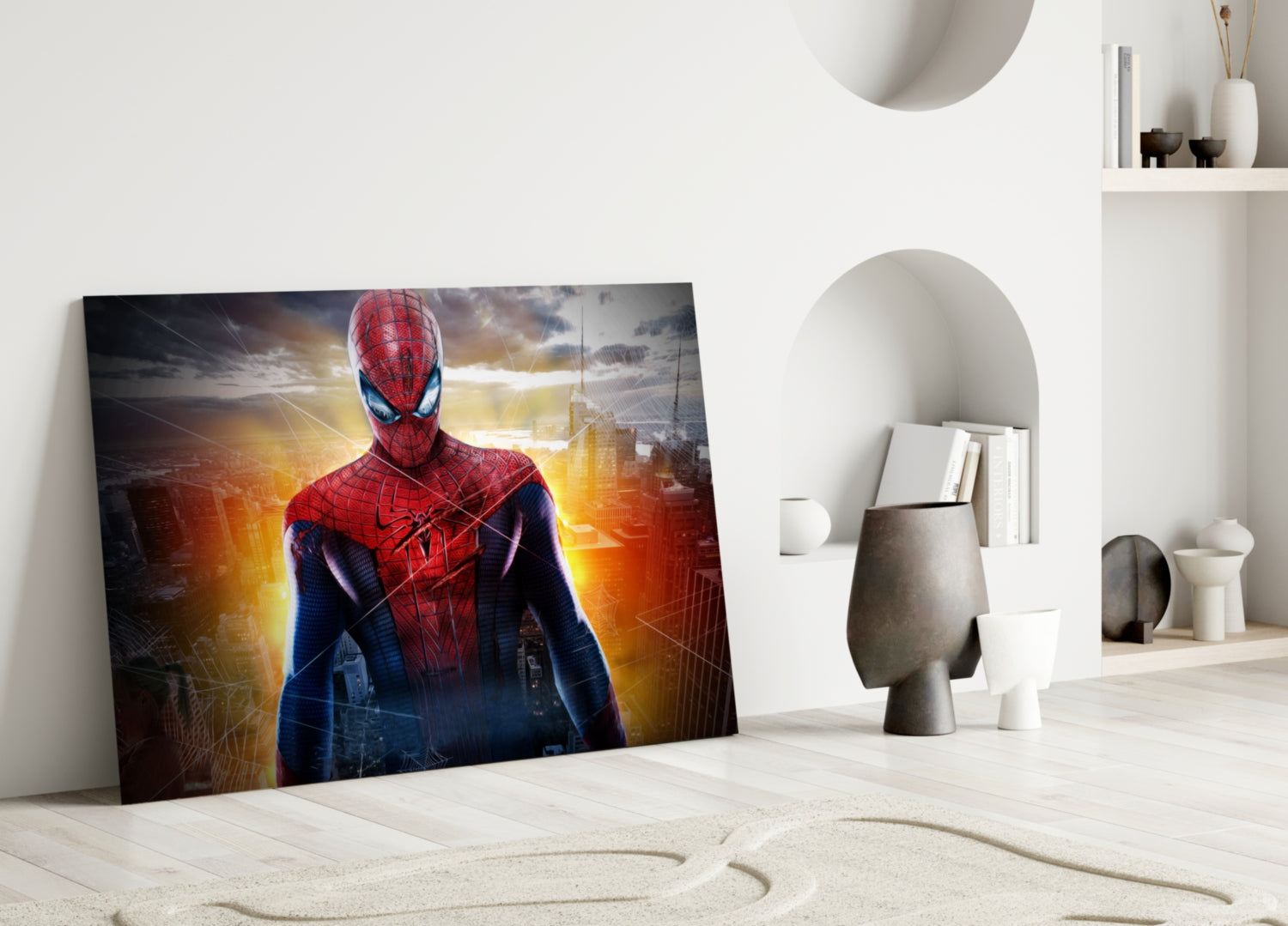 Spider Glass Wall Art.