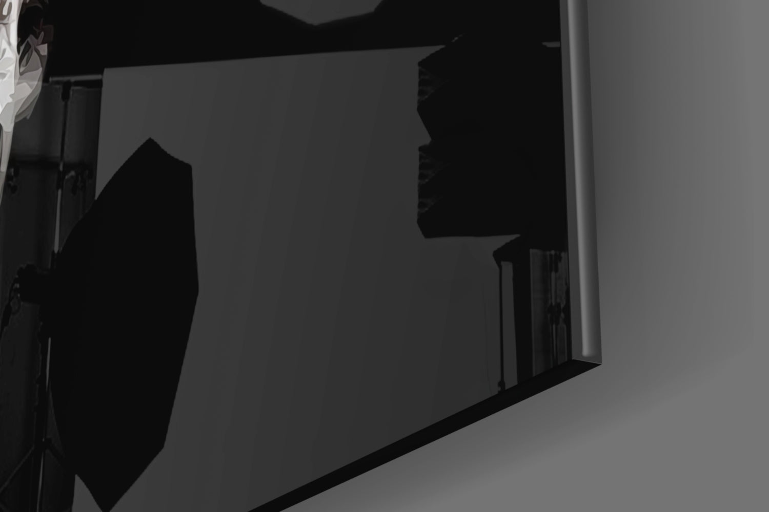 Joker Glass Wall Art.