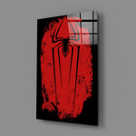 Stencil-poster panel bringing iconic edge to a contemporary kids room