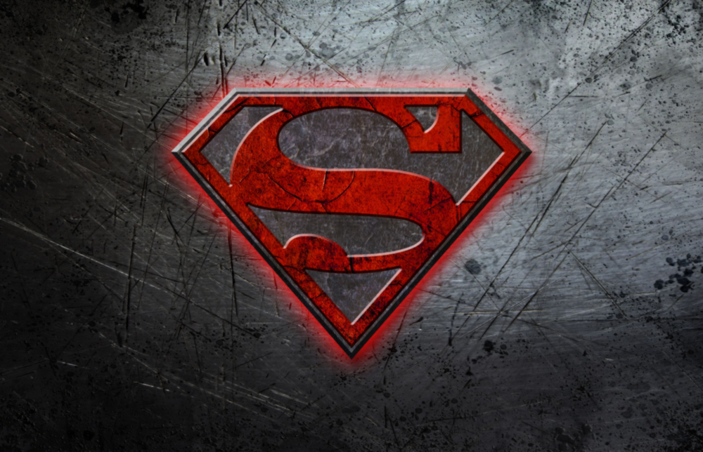 Superman Glass Wall Art