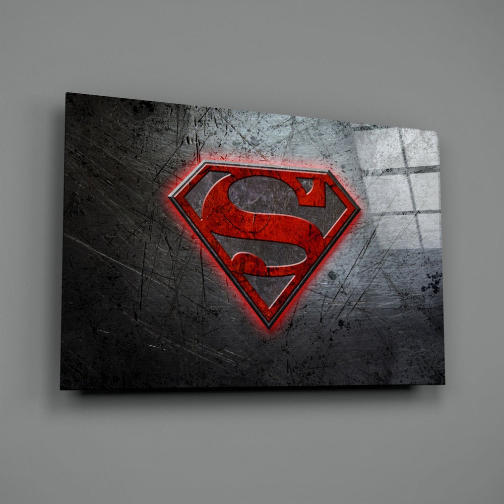 Industrial-icon panel bringing industrial edge to a contemporary kids room