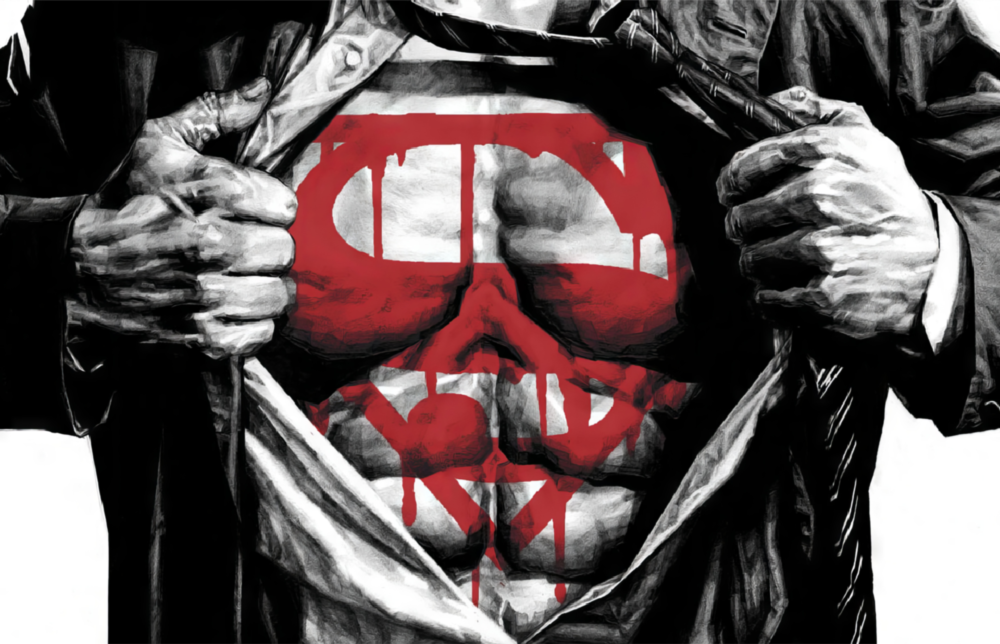 Superman Glass Wall Art