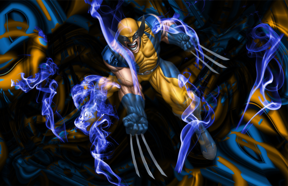 Wolverine Glass Wall Art