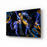 Wolverine Glass Wall Art.