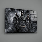 Batman, Catwomen and Bane Glass Wall Art.