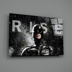 Cinematic-poster panel bringing menacing resolve to a contemporary home theater