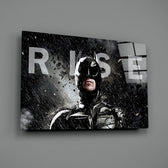 Cinematic-poster panel bringing menacing resolve to a contemporary home theater