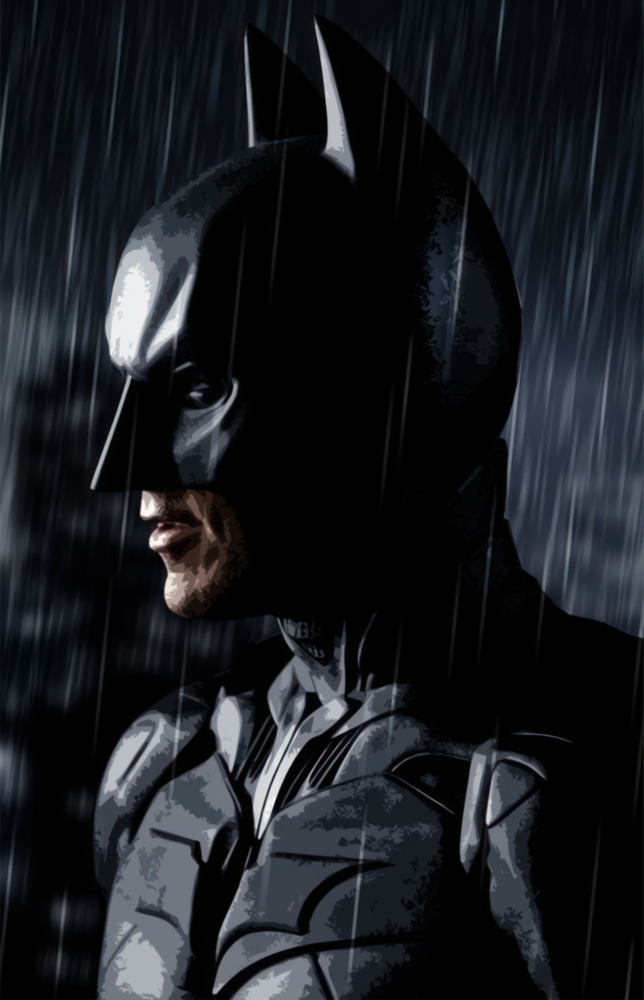 Batman Glass Wall Art