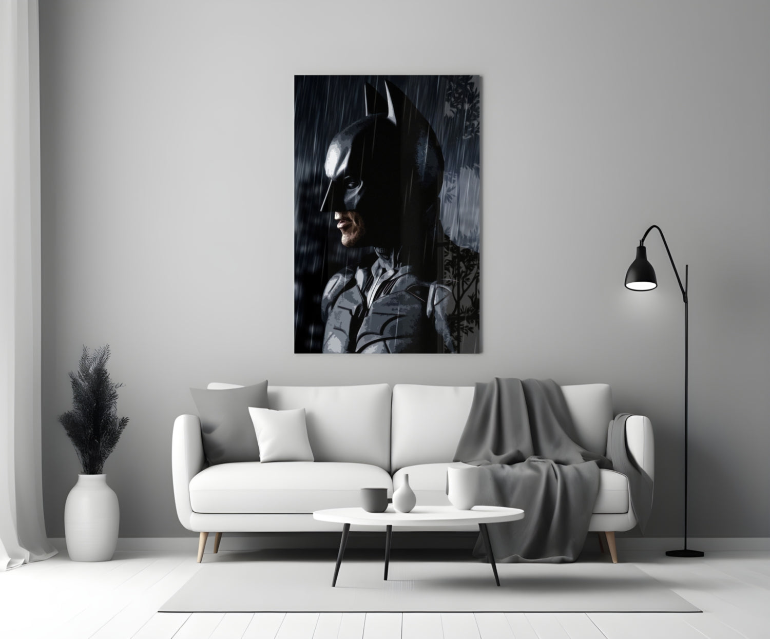 Batman Glass Wall Art.