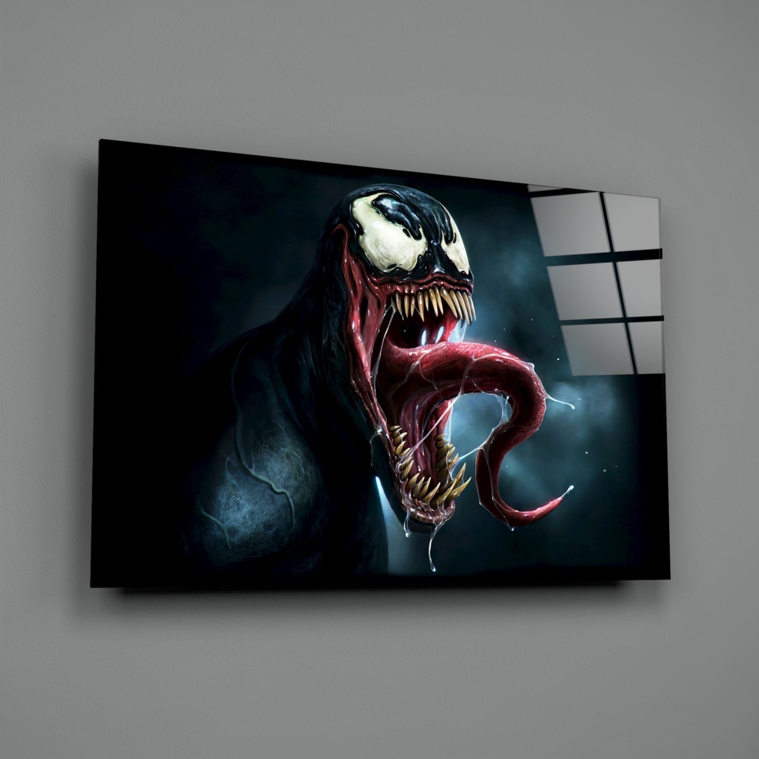 Venom Glass Wall Art.