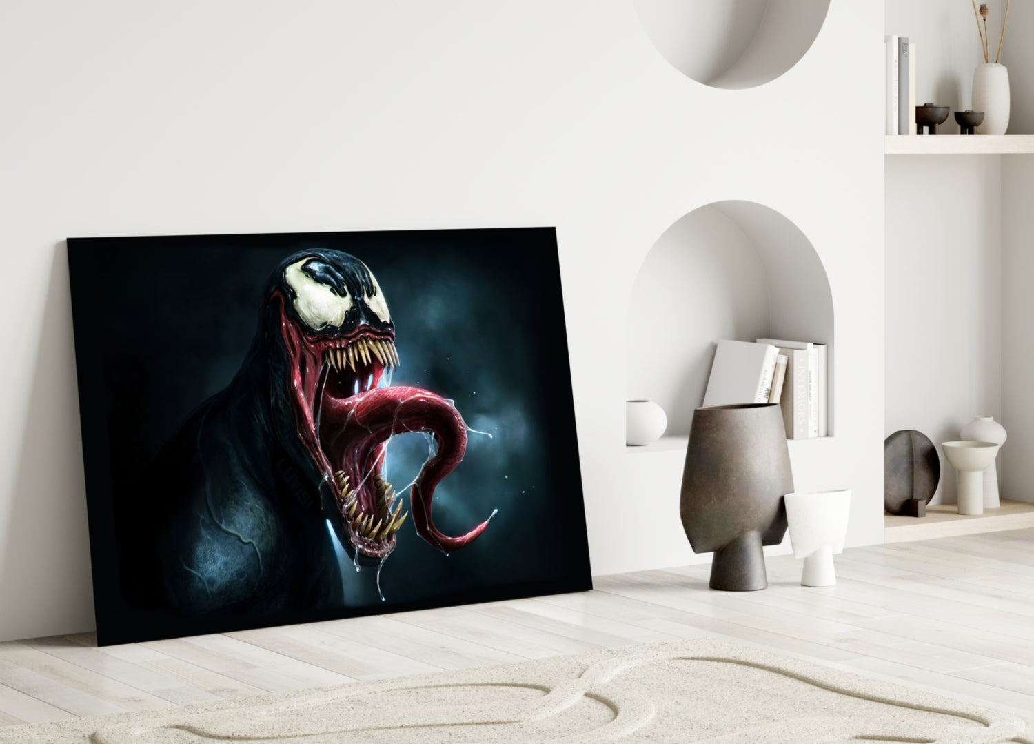 Venom Glass Wall Art.