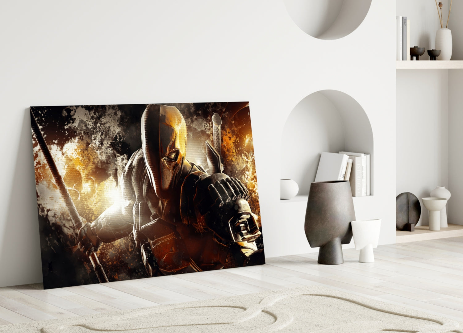 Slade Wilson Glass Wall Art.