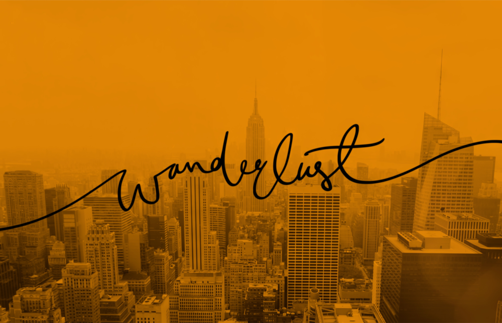 Wanderlust Glass Wall Art