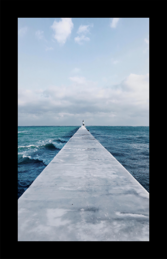 Far Horizon Glass Wall Art