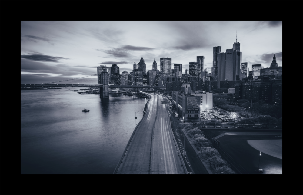 New York Glass Wall Art