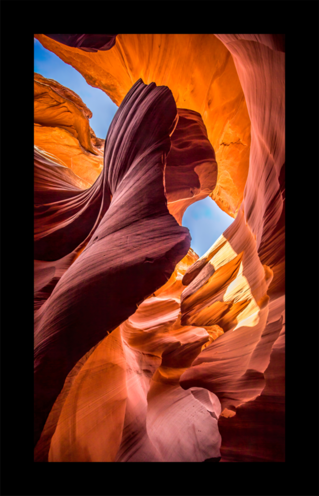 Grand Canyon Rift Glass Wall Art