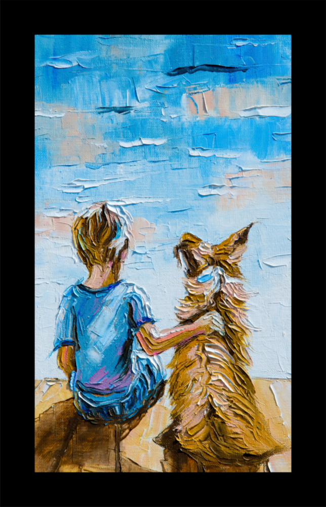 Eternal Friendship Glass Wall Art
