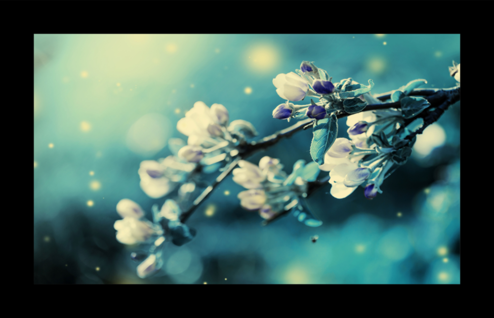 Blooming Glass Wall Art