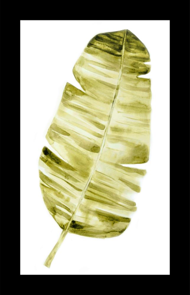 Leaf Glass Wall Art