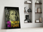 Benjamin Franklin artwork in a masculine study or man cave