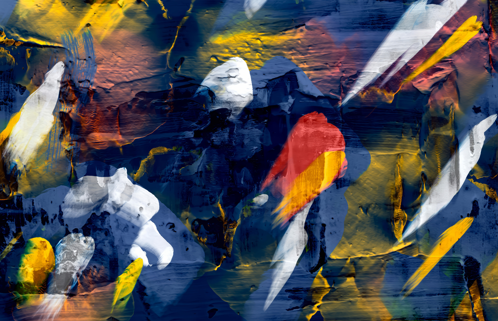 Ethereal Abstract Glass Wall Art