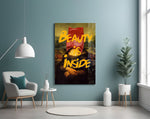 Inner Beauty artwork styled in a women's boutique interior
