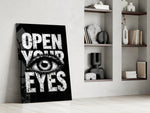 Conceptual artwork in a cinema-room accent wall