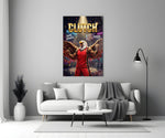 clutch bald eagle baller victory panel bringing character to a minimalist living room wall